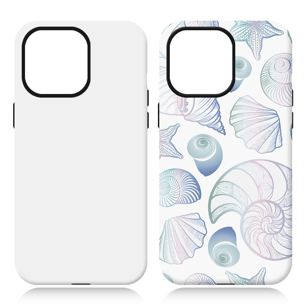 20Pcs / Pack For iPhone 15 Pro Cell Phone Case 3D Sublimation Blank TPU+PC Back Cover 20Pcs / Pack For iPhone 15 Pro Cell Phone Case 3D Sublimation Blank TPU+PC Back Cover